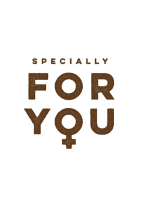 SPECIALLY FOR YOU Logo (EUIPO, 13.03.2017)