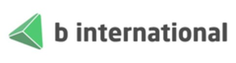 B INTERNATIONAL Logo (EUIPO, 17.05.2017)