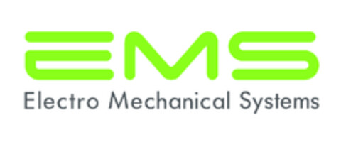 EMS ELECTRO MECHANICAL SYSTEMS Logo (EUIPO, 10/06/2017)