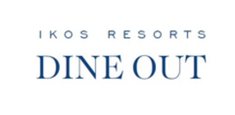 IKOS RESORTS DINE OUT Logo (EUIPO, 19.07.2018)