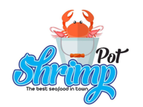 SHRIMP POT THE BEST SEAFOOD IN TOWN Logo (EUIPO, 26.07.2018)