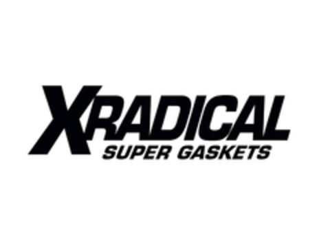 XRADICAL SUPER GASKETS Logo (EUIPO, 10/16/2019)