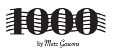 1000 by Marc Gascons Logo (EUIPO, 10/29/2019)