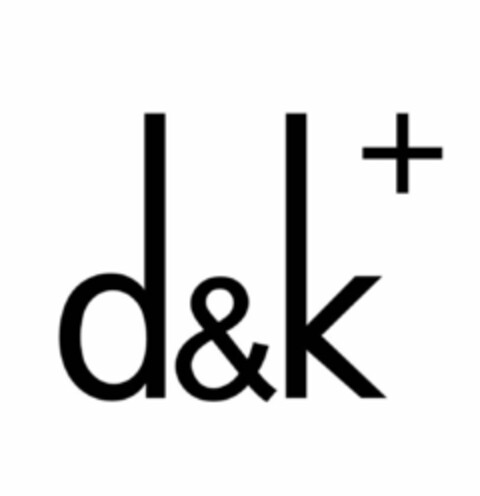 d&k+ Logo (EUIPO, 06/23/2020)