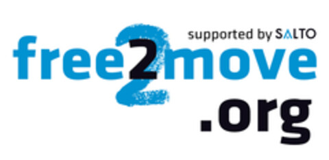 SUPPORTED BY SALTO FREE2MOVE.ORG Logo (EUIPO, 13.11.2020)