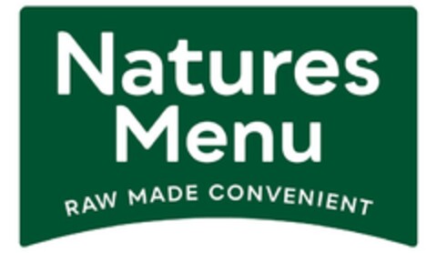 NATURES MENU RAW MADE CONVENIENT Logo (EUIPO, 12/15/2022)