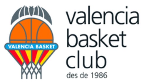 VALENCIA BASKET valencia basket club des de 1986 Logo (EUIPO, 12.03.2024)