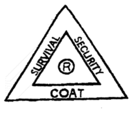 SURVIVAL SECURITY COAT Logo (EUIPO, 01.04.1996)