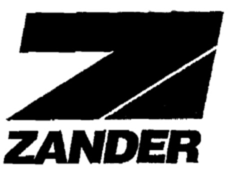 ZANDER Logo (EUIPO, 03/02/1998)