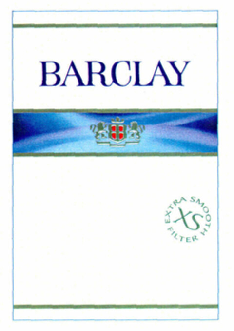 BARCLAY XS EXTRA SMOOTH FILTER Logo (EUIPO, 03.09.1999)