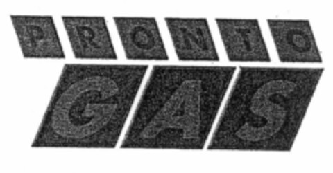 PRONTO GAS Logo (EUIPO, 01.12.1999)