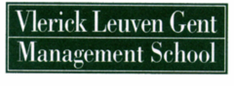 Vlerick Leuven Gent Management School Logo (EUIPO, 07.03.2000)