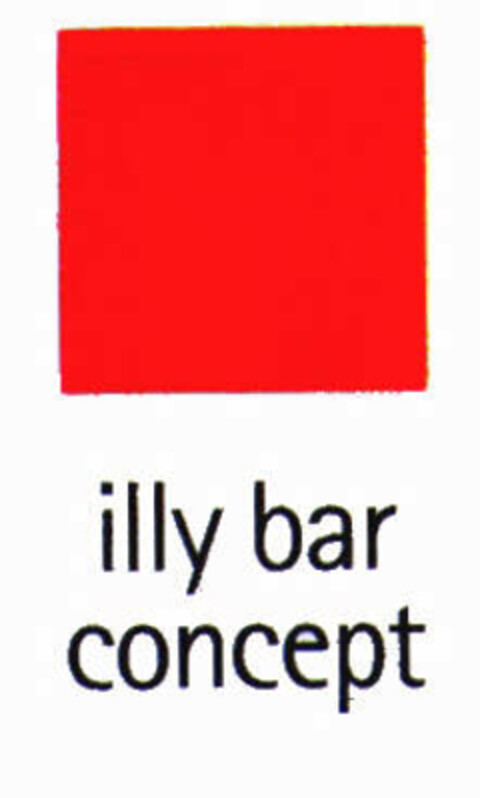 illy bar concept Logo (EUIPO, 05.06.2000)