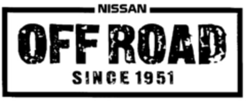 NISSAN OFF ROAD SINCE 1951 Logo (EUIPO, 18.09.2000)