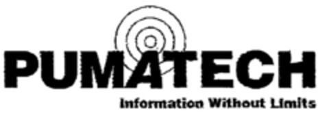 PUMATECH Information Without Limits Logo (EUIPO, 11.12.2001)