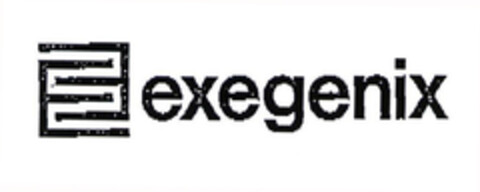 exegenix Logo (EUIPO, 24.10.2002)