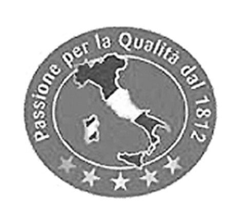 Passione per la Qualitá dal 1812 Logo (EUIPO, 06.07.2009)