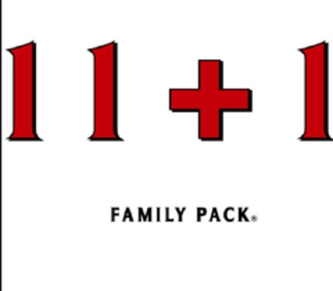 11+1 FAMILY PACK Logo (EUIPO, 08/07/2009)