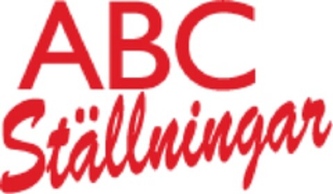 ABC Ställningar Logo (EUIPO, 09/05/2011)