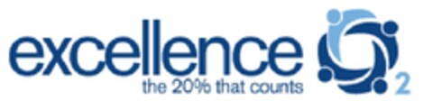 excellence O2 the 20% that counts Logo (EUIPO, 09/17/2013)