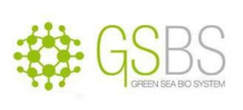 GSBS GREEN SEA BIO SYSTEM Logo (EUIPO, 16.09.2014)