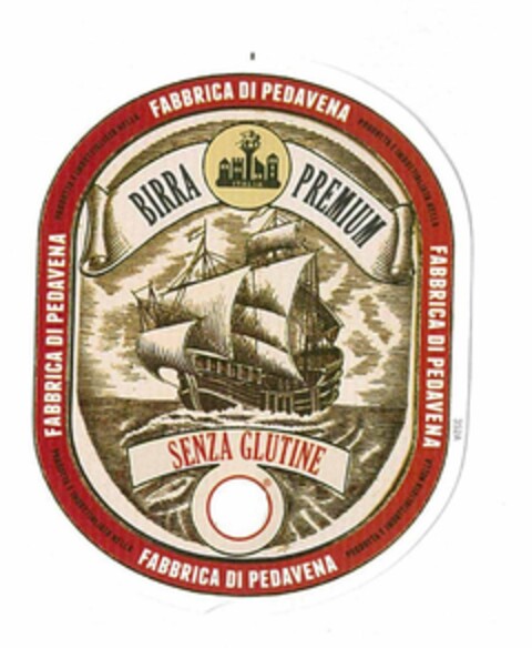 FABBRICA DI PEDAVENA BIRRA PREMIUM SENZA GLUTINE Logo (EUIPO, 07.07.2015)