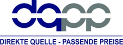 dqpp, DIREKTE QUELLE - PASSENDE PREISE Logo (EUIPO, 31.05.2016)