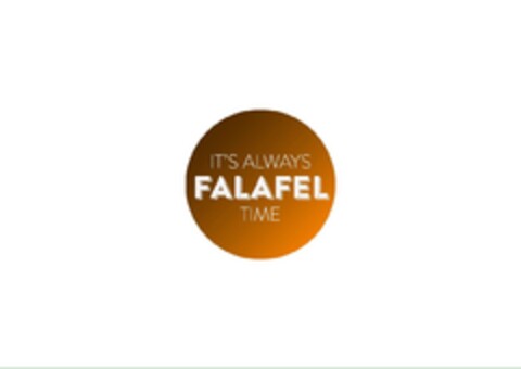 IT'S ALWAYS FALAFEL TIME Logo (EUIPO, 15.07.2016)