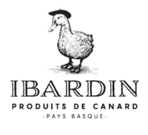 IBARDIN PRODUITS DE CANARD -PAYS BASQUE- Logo (EUIPO, 21.06.2017)