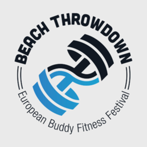 BEACH THROWDOWN  European Buddy Fitness Festival Logo (EUIPO, 16.11.2017)