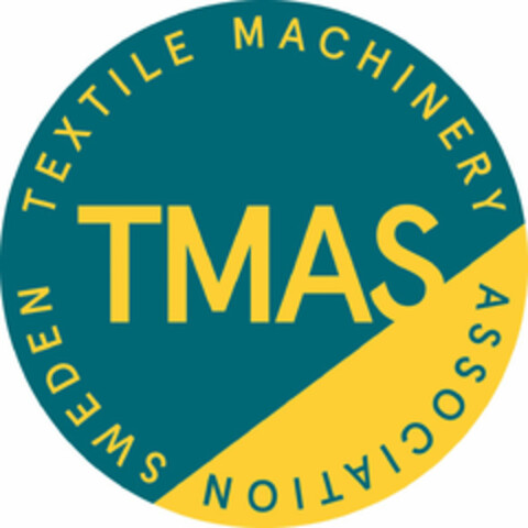 TMAS TEXTILE MACHINERY ASSOCIATION SWEDEN Logo (EUIPO, 09/20/2018)