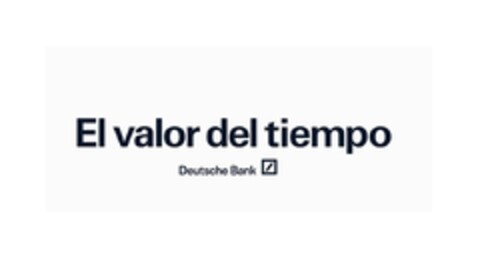 EL VALOR DEL TIEMPO   DEUTSCHE BANK Logo (EUIPO, 22.10.2018)