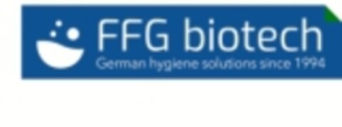 FFG biotech German hygiene solutions since 1994 Logo (EUIPO, 10/15/2019)
