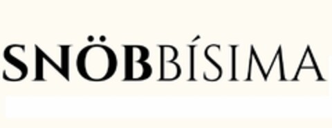 SNÖBBÍSIMA Logo (EUIPO, 22.01.2020)