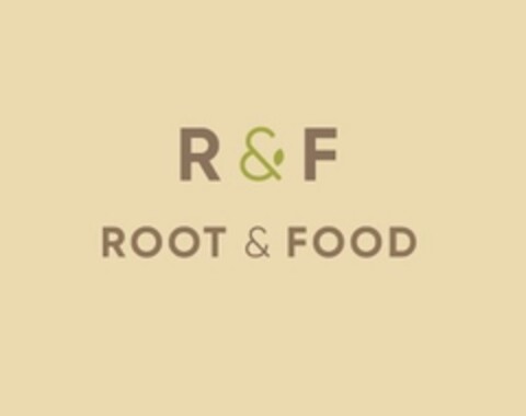 R & F ROOT & FOOD Logo (EUIPO, 29.12.2020)