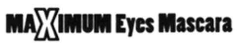 MAXIMUM Eyes Mascara Logo (EUIPO, 05/19/2021)