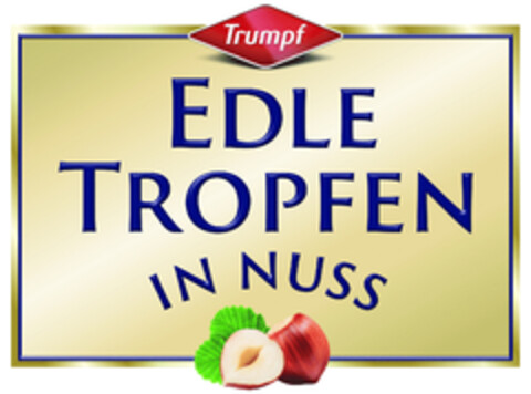 TRUMPF EDLE TROPFEN IN NUSS Logo (EUIPO, 02/01/2022)
