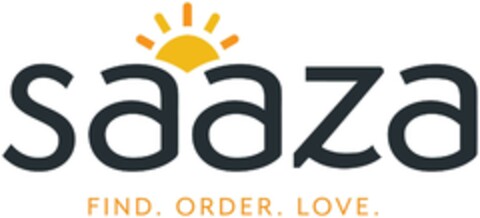 saaza FIND. ORDER. LOVE. Logo (EUIPO, 05.12.2023)