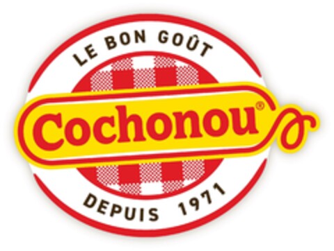 LE BON GOÛT Cochonou DEPUIS 1971 Logo (EUIPO, 02/05/2024)