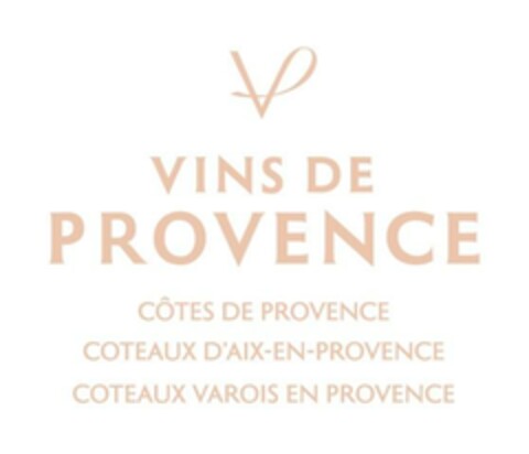 VINS DE PROVENCE CÔTES DE PROVENCE COTEAUX D'AIX-EN-PROVENCE COTEAUX VAROIS EN PROVENCE Logo (EUIPO, 18.04.2024)