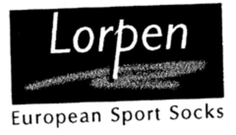 Lorpen European Sport Socks Logo (EUIPO, 16.10.1996)