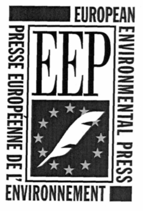 EEP EUROPEAN ENVIRONMENTAL PRESS PRESSE EUROPÉENNE DE L'ENVIRONNEMENT Logo (EUIPO, 24.10.1996)