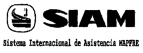 SIAM Sistema Internacional de Asistencia MAPFRE Logo (EUIPO, 28.11.1997)