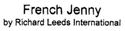French Jenny by Richard Leeds International Logo (EUIPO, 09/28/1999)