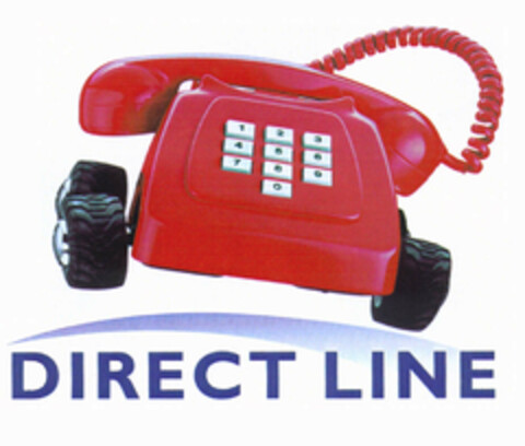 DIRECT LINE Logo (EUIPO, 04/18/2000)