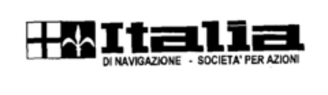 Italia DI NAVIGAZIONE - SOCIETA' PER AZIONI Logo (EUIPO, 05.07.2001)