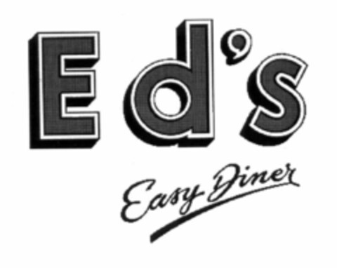 Ed's Easy Diner Logo (EUIPO, 22.11.2001)