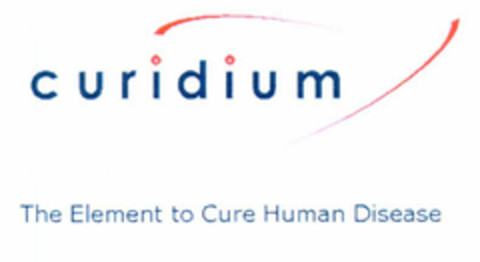 curidium The Element to Cure Human Disease Logo (EUIPO, 09/23/2002)