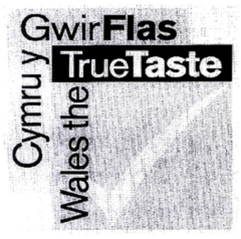 Cymru y GwirFlas Wales the TrueTaste Logo (EUIPO, 02.02.2003)