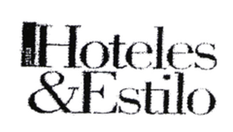 Hoteles &Estilo Logo (EUIPO, 31.10.2003)